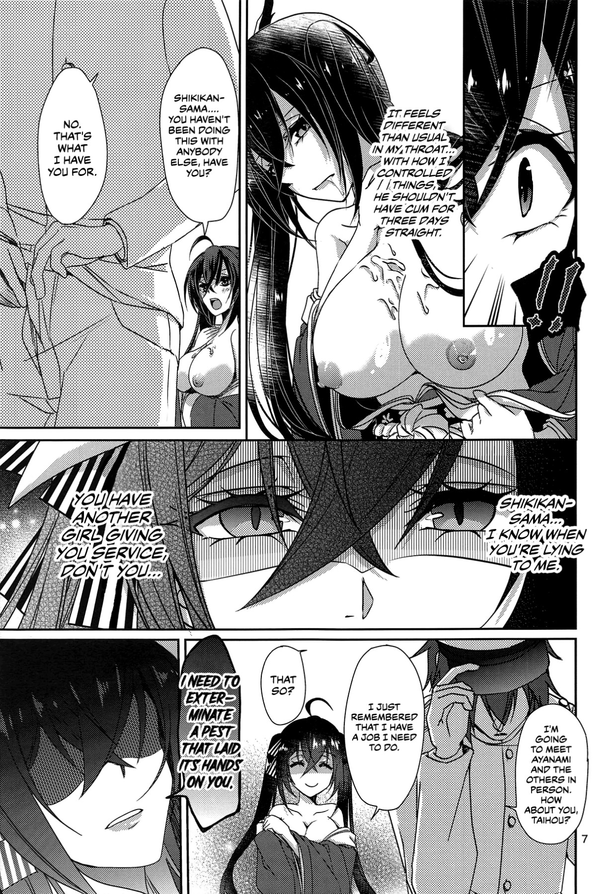 Hentai Manga Comic-How To Discipline Taihou-Read-6